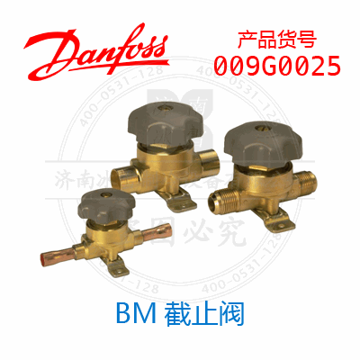 Danfoss/丹佛斯BM截止阀009G0025